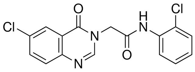 2-(6-CHLORO-4-OXO-3(4H)-QUINAZOLINYL)-N-(2-CHLOROPHENYL)ACETAMIDE