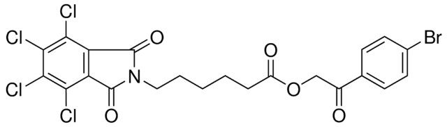 2-(4-BROMOPHENYL)-2-OXOETHYL 6-(4,5,6,7-TETRACHLORO-1,3-DIOXO-1,3-DIHYDRO-2H-ISOINDOL-2-YL)HEXANOATE