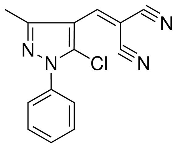 2-(5-CHLORO-3-METHYL-1-PHENYL-1H-PYRAZOL-4-YLMETHYLENE)-MALONONITRILE