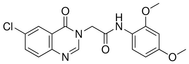 2-(6-CHLORO-4-OXO-3(4H)-QUINAZOLINYL)-N-(2,4-DIMETHOXYPHENYL)ACETAMIDE