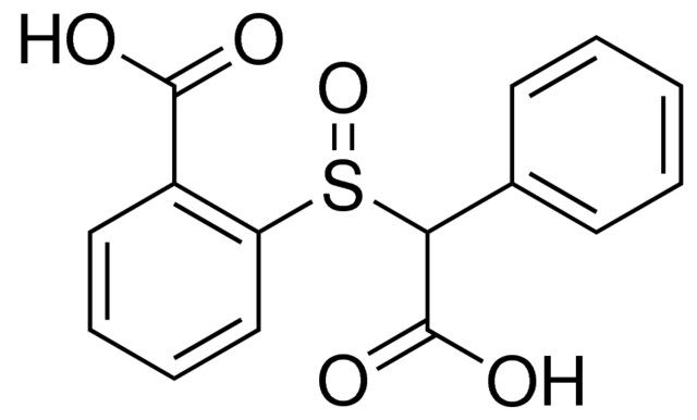 2-(CARBOXY-PHENYL-METHANESULFINYL)-BENZOIC ACID
