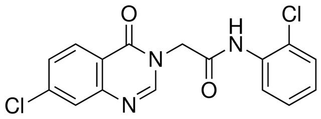 2-(7-CHLORO-4-OXO-3(4H)-QUINAZOLINYL)-N-(2-CHLOROPHENYL)ACETAMIDE