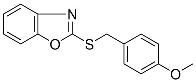 2-(4-METHOXY-BENZYLSULFANYL)-BENZOOXAZOLE