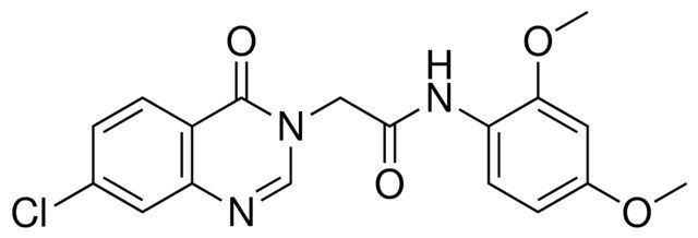 2-(7-CHLORO-4-OXO-3(4H)-QUINAZOLINYL)-N-(2,4-DIMETHOXYPHENYL)ACETAMIDE