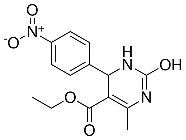 2-HO-4-ME-6-(4-NITRO-PH)-1,6-DIHYDRO-PYRIMIDINE-5-CARBOXYLIC ACID ETHYL ESTER