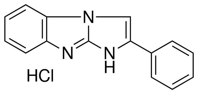 2-PHENYL-1H-IMIDAZO(1,2-A)BENZIMIDAZOLE HYDROCHLORIDE