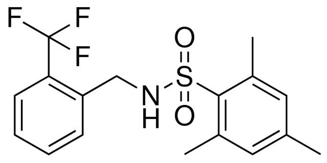 2,4,6-TRIMETHYL-N-(2-TRIFLUOROMETHYL-BENZYL)-BENZENESULFONAMIDE