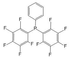 Decafluorotriphenylphosphine,25 g/mL in CH2Cl2