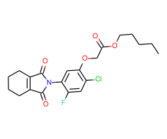 Flumiclorac-pentyl,100 g/mL in Acetonitrile