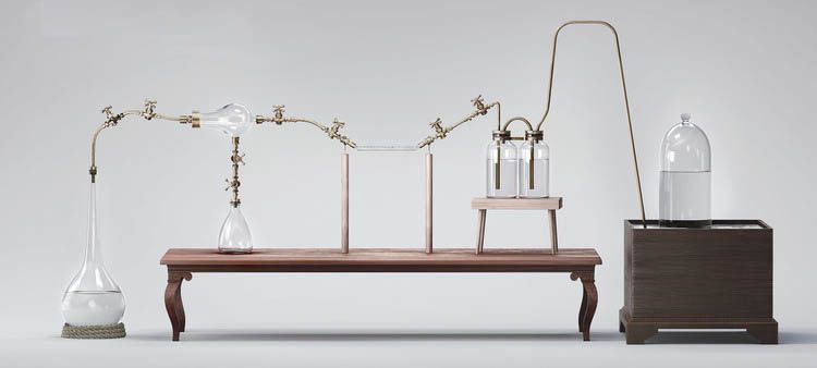 拉瓦锡研究物质发酵产生气体的装置(Lavoisier's Apparatus for Studying Fermentation) 拉瓦锡研究物质发酵产生气体的装置(Lavoisier's Apparatus for Studying Fermentation)