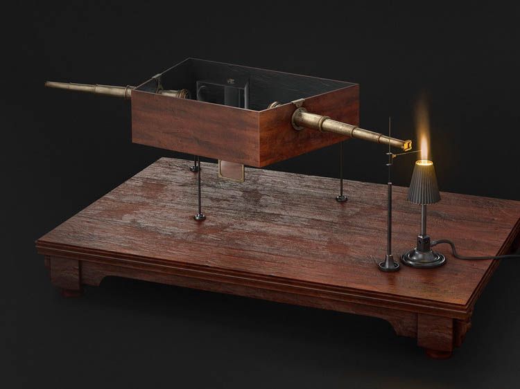 基尔霍夫光谱仪(Kirchhoff's Spectroscope) 基尔霍夫光谱仪(Kirchhoff's Spectroscope)