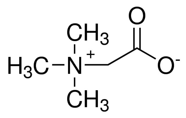 甜菜碱/107-43-7分子结构式