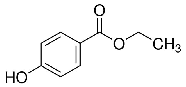 尼泊金乙酯/120-47-8分子结构式 尼泊金乙酯/120-47-8分子结构式