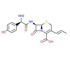 (6S,7R)-7-((R)-2-Amino-2-(4-hydroxyphenyl)acetamido)-8-oxo-3-((E)-prop-1-en-1-yl)-5-thia-1-azabicyclo[4.2.0]oct-2-ene-2-carboxylic acid