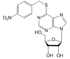 6-[(4-Nitrobenzyl)thio]-9-beta-D-ribofuranosylpurine