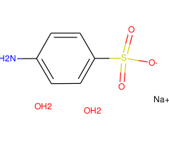 4-Aminobenzenesulfonic acid, sodium salt dihydrate