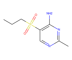 2-Methyl-5-(propylsulfonyl)pyrimidin-4-amine
