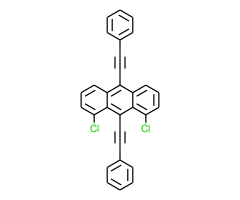 1,8-Dichloro-9,10-bis(phenylethynyl)anthracene