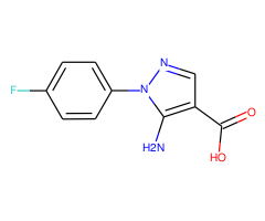 5-Amino-1-(4-fluorophenyl)-1H-pyrazole-4-carboxylic acid