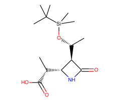 (3S 4S)-3-[ (R)-1-(T-Butyldimethylsilyloxy)ethyl]-4[(R)-1-carboxyethyl]-2-azetidinone
