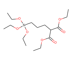 Diethyl 2-[3-(triethoxysilyl)propyl]malonate