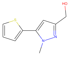 (1-Methyl-5-thien-2-yl-1H-pyrazol-3-yl)methanol