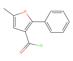 5-methyl-2-phenyl-3-furoyl chloride