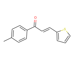 (2E)-1-(4-methylphenyl)-3-(thiophen-2-yl)prop-2-en-1-one