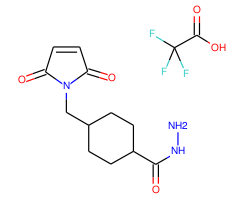 4-(Maleimidomethyl)cyclohexane-1-carboxyl-hydrazide trifluoroacetic acid