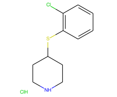4-(2-Chlorophenylsulfanyl)Piperidine Hydrochloride