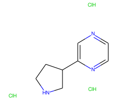 2-Pyrrolidin-3-Yl-Pyrazine Trihydrochloride
