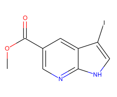 3-Iodo-1H-pyrrolo[2,3-b]pyridine-5-carboxylic acid methyl ester