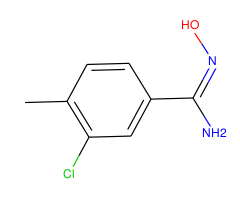3-CHLORO-N-HYDROXY-4-METHYL-BENZAMIDINE