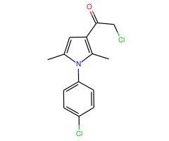 2-chloro-1-[1-(4-chlorophenyl)-2,5-dimethyl-1H-pyrrol-3-yl]ethanone