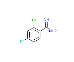 2-Chloro-4-fluoro-benzamidine hydrochloride