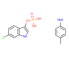 6-Chloro-3-indolyl phosphate p-toluidine salt