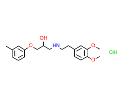 1-((3,4-Dimethoxyphenethyl)amino)-3-(m-tolyloxy)propan-2-ol hydrochloride