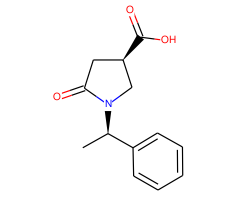 (R)-5-OXO-1-((R)-1-PHENYLETHYL)PYRROLIDINE-3-CARBOXYLIC ACID