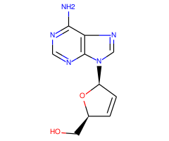 2',3'-DIDEOXY-2'3'-DIDEHYDROADENOSINE