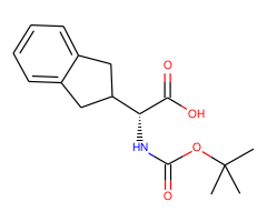 (R)-2-(TERT-BUTOXYCARBONYLAMINO)-2-(2,3-DIHYDRO-1H-INDEN-2-YL)ACETIC ACID