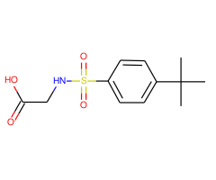 2-(4-(tert-Butyl)phenylsulfonamido)acetic acid