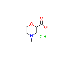 4-Methylmorpholine-2-carboxylic acid hydrochloride