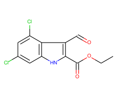 Ethyl 4,6-dichloro-3-formyl-1H-indole-2-carboxylate