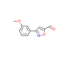 3-(3-Methoxyphenyl)isoxazole-5-carbaldehyde