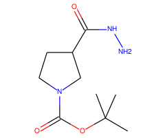 tert-Butyl 3-(hydrazinecarbonyl)pyrrolidine-1-carboxylate