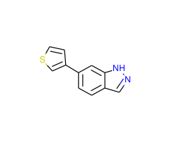 6-(Thiophen-3-yl)-1H-indazole