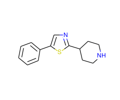 5-Phenyl-2-(piperidin-4-yl)thiazole