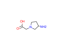 2-(3-Aminopyrrolidin-1-yl)acetic acid