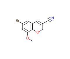 6-Bromo-8-methoxy-2H-chromene-3-carbonitrile