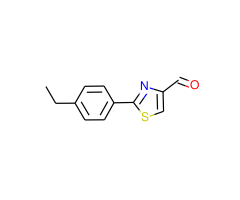 2-(4-Ethylphenyl)thiazole-4-carbaldehyde